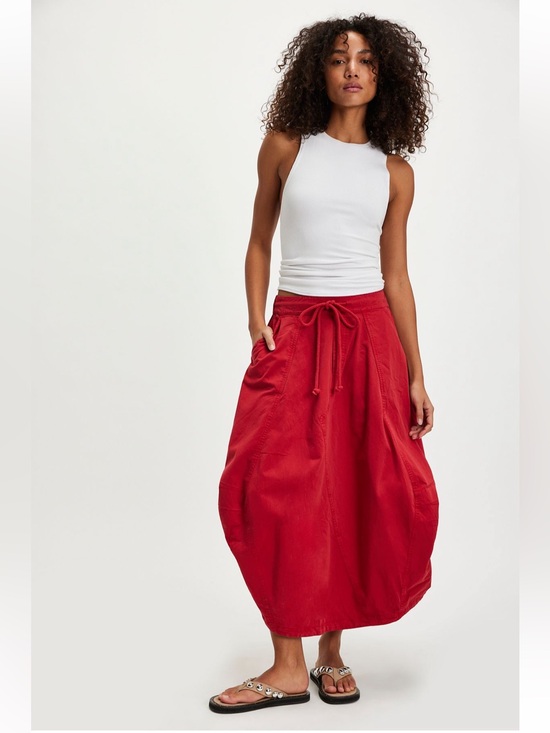Free People Dresses & Skirts - Free People Willow Poplin Maxi Skirt